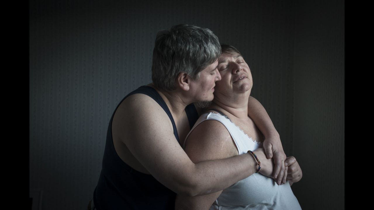 Francoise and Danielle have been a couple for several years and got married in June.