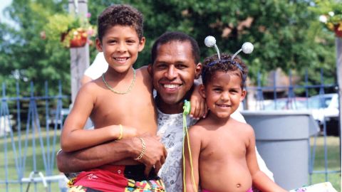 Fred McNeill, photographed with sons Fred Jr. and Gavin. 