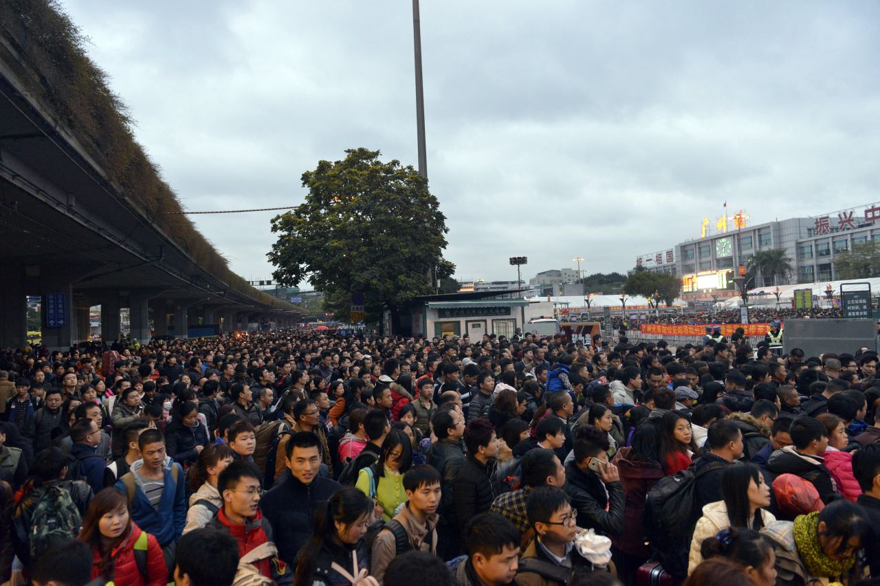 China's annual Spring Festival migration -- when millions of Chinese workers head to their hometowns for the Lunar New Year -- started on January 24 this year and lasts for around 40 days.