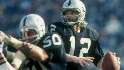 9 Dec 1979:  Quarterback Ken Stabler of the Oakland Raiders prepares to pass the ball during a game against the Cleveland Browns at the Oakland-Alameda County Coliseum in Oakland, California.  The Raiders won the game 19-14. Mandatory Credit: Allsport  /A
