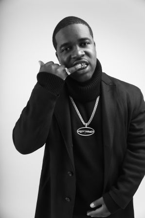 "A lot of people don't know I have nice teeth because I'm wearing grills, but I bring them out just in case," said A$AP Ferg.<br />"I put them in my book bag."