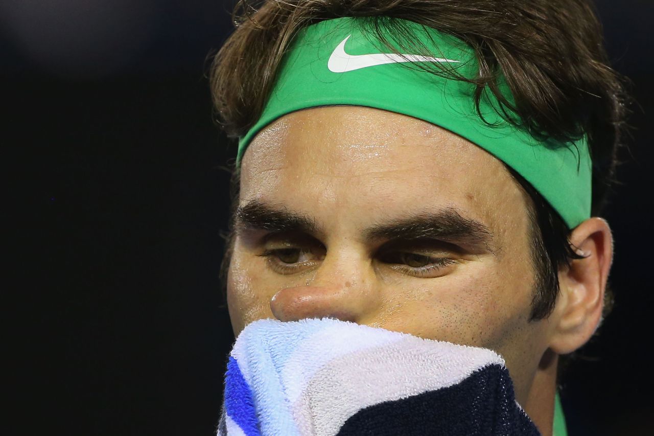 Federer was due to be out of action for at least a month after undergoing knee surgery. 