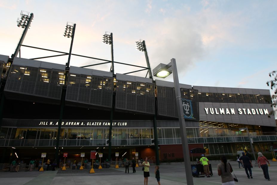 Yulman Stadium has a capacity of 30,000, less than the 35,000 with which its predecessor opened with in 1936. Yulman, however, boasts 4,500 club seats.