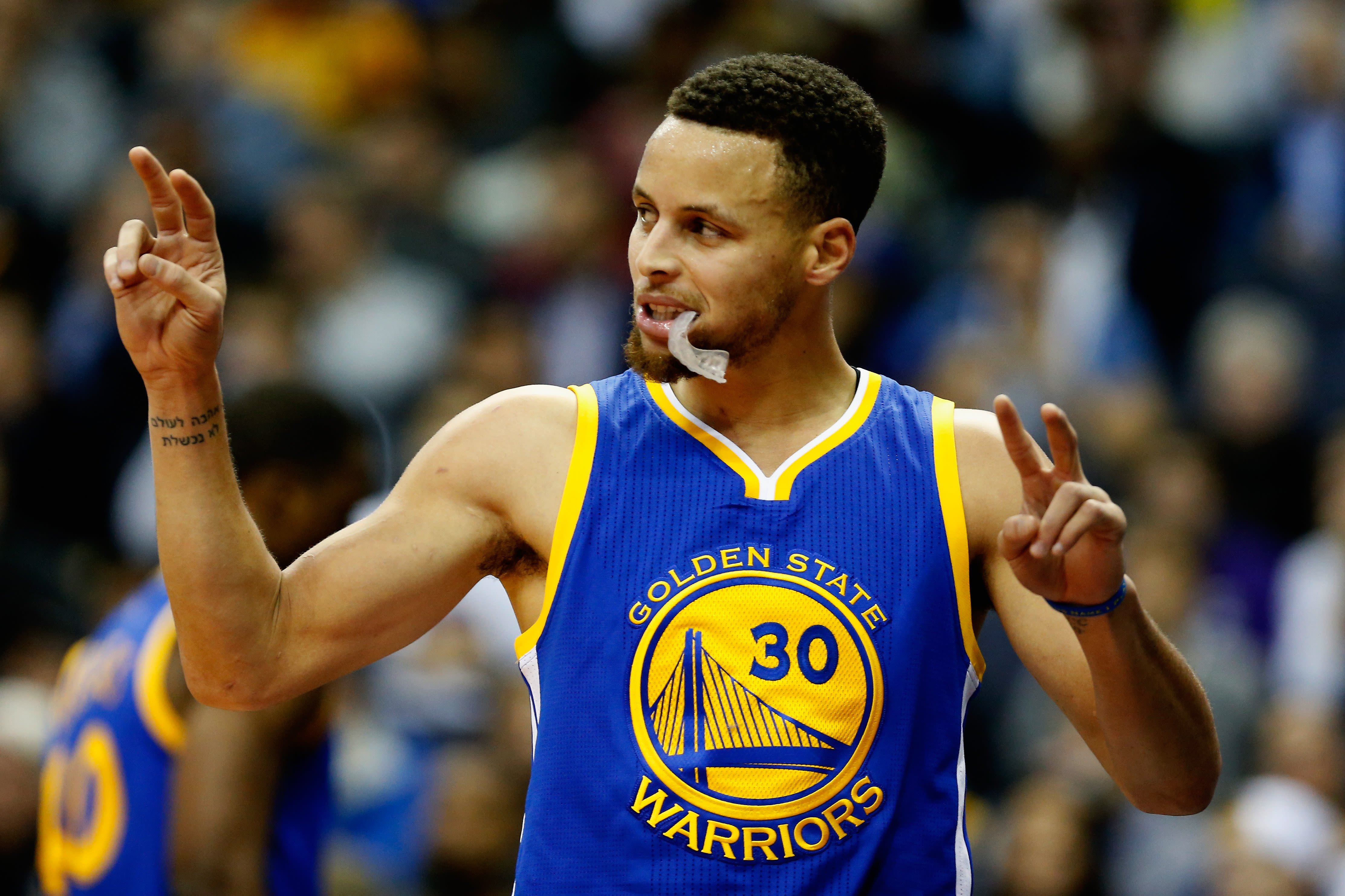 Stephen Curry tells Dwyane Wade you have a lot more in the tank