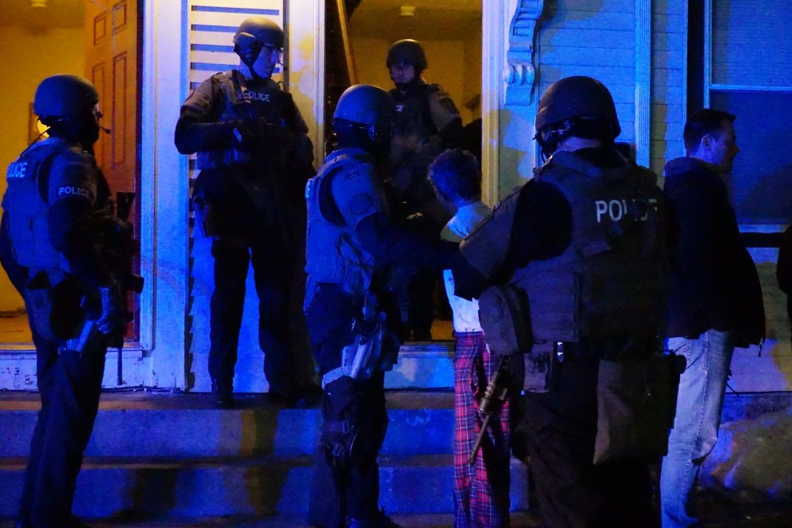 Manchester, New Hampshire cops carry out a raid to target low-level street dealers.