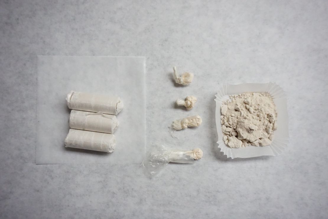Heroin seized from New Hampshire streets are tested for purity. 
