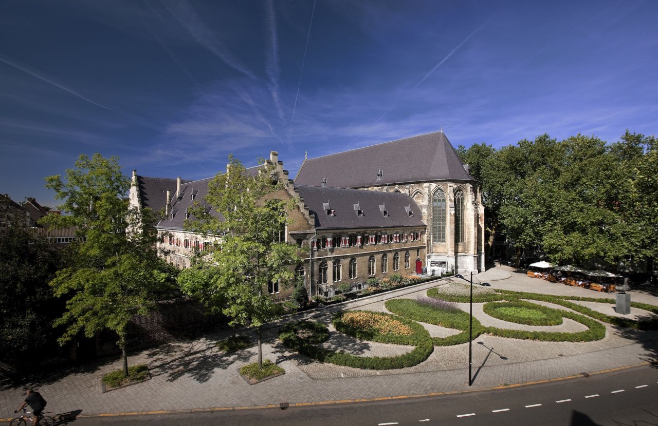 Within this gorgeous renovated monastery is a chic 60-room hotel. 