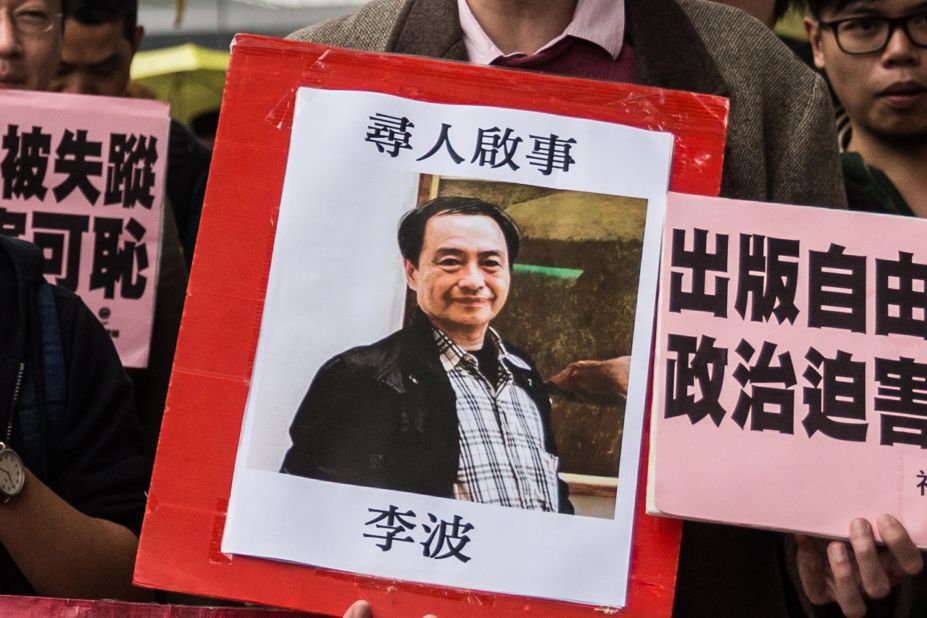 Gui Minhai's business partner, Lee Bo was last seen on December 30 near his company's warehouse in Hong Kong. Hong Kong police have since confirmed he is in mainland China. Lee's disappearance sparked demonstrations in Hong Kong, where protestors believe his arrest was a violation of the former colony's autonomy. Lee and Gui's supporters say Mighty Current was working on a book about the love affairs of Chinese President Xi Jinping. UK authorities say they are "deeply concerned" about the possible detention of Lee, a British passport holder, and his colleagues.<br /> 