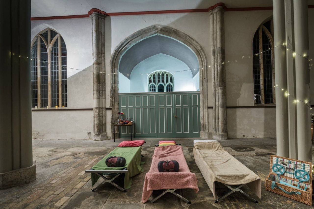 The Church of St. Cyriac and St. Julitta is one of 10 parishes England's Churches Conservation Trust is opening up to "champers" in 2016.