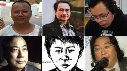 China dissidents split tease