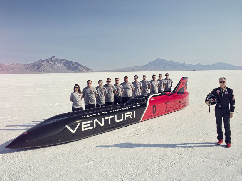 Automobile company Venturi is spearheading the charge to break the electric land speed record at the Utah salt flats. It hopes the technology will have applications not just in the sport of Formula E, but also for road cars of the future. 