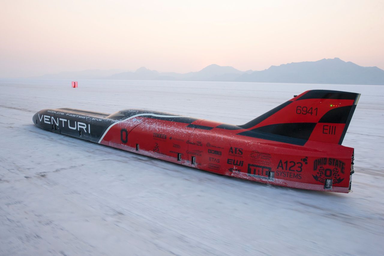 Roger Schroer has been piloting the Venturi land speed vehicles for several years now. <br />So what's it like to drive at 372 mph (600 kph)? "He is a quiet man, but he likes how it feels" says Venturi's lead project engineer Delphine Biscaye, of Schroer's experience. 
