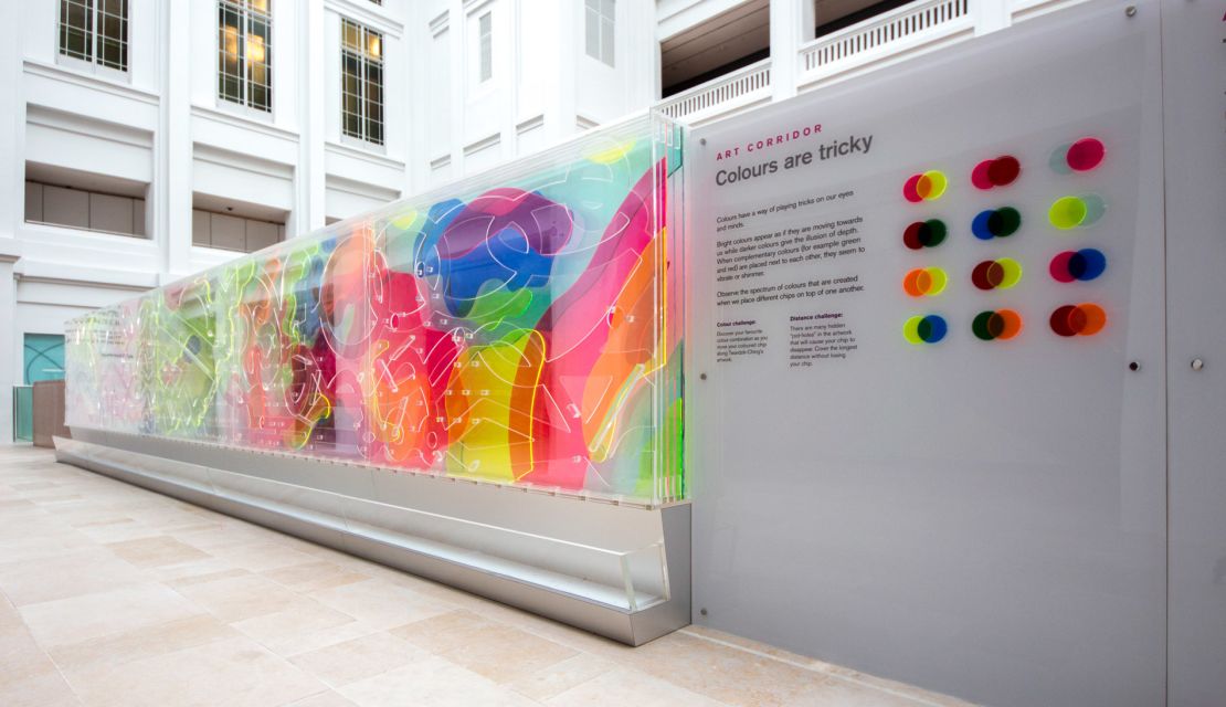 Art Corridor is among installations dedicated to inspiring the gallery's young visitors.