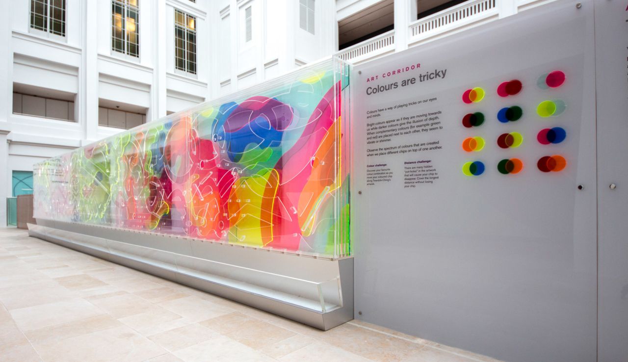 Art Corridor is among installations dedicated to inspiring the gallery's young visitors.