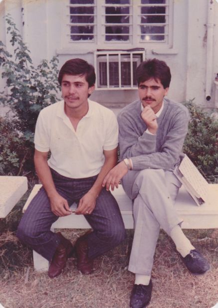 Wafaa Bilal (right) is an Iraqi-American artist who had attended the University of Baghdad before the US invasion of Iraq. During the invasion, its library was destroyed. Now he plans to rebuild it...