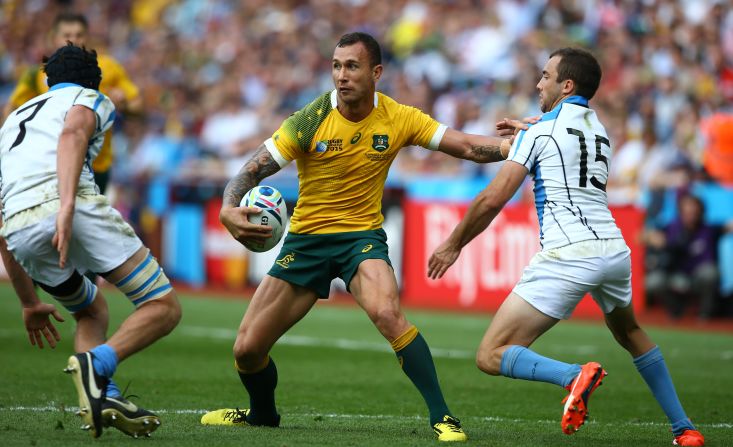 He joined Toulon in November after the 2015 Rugby World Cup, where he played his 58th and potentially final 15-a-side international for the Wallabies in the group game against Uruguay.