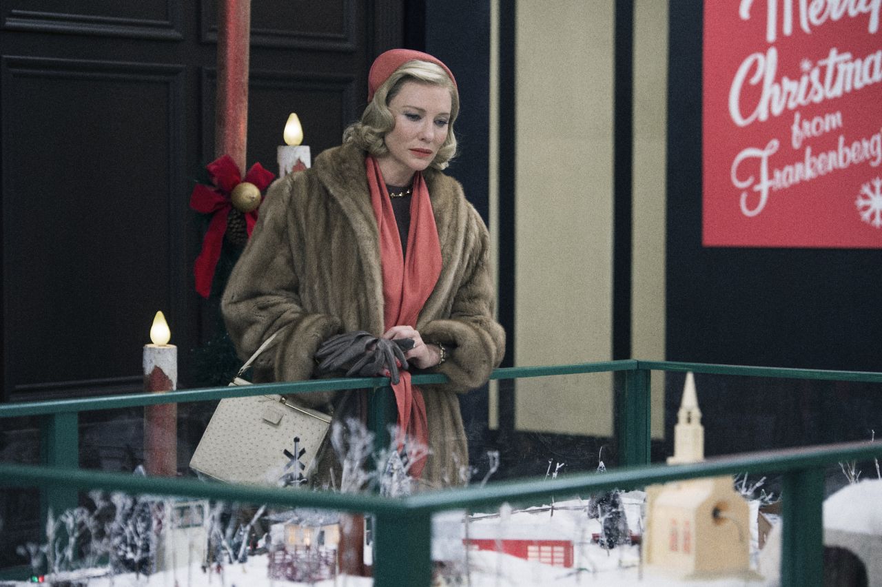 One of Carol's most iconic pieces is her fur coat, made from scraps of vintage blonde mink -- "from things that died many, many years ago, and were already coats," Powell adds. "I would never use new fur for anything."