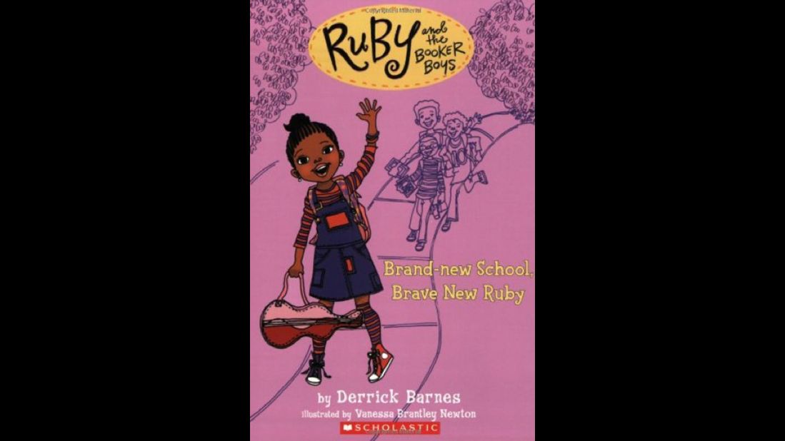 Derrick Barnes' "Ruby and the Booker Boys" series tells of 8-year-old Ruby Booker, the baby sister of the most popular boys on Chill Brook Avenue.