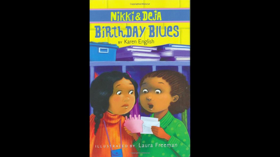 In "Birthday Blues," the second book in Karen English's "Nikki and Deja" series, two third-graders plan a celebration.
