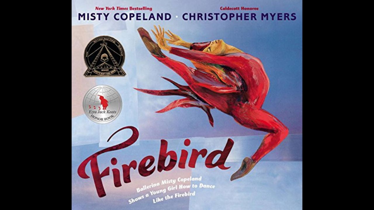 In "Firebird," ballerina Misty Copeland's first picture book, the dancer shows a young girl to follow her footsteps.