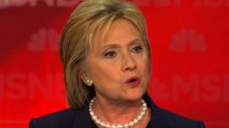 05 Hillary Clitnon MSNBC debate 0204