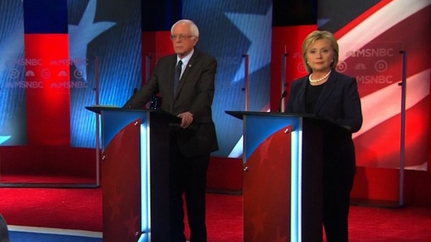 03 Clinton Sanders MSNBC debate 0204