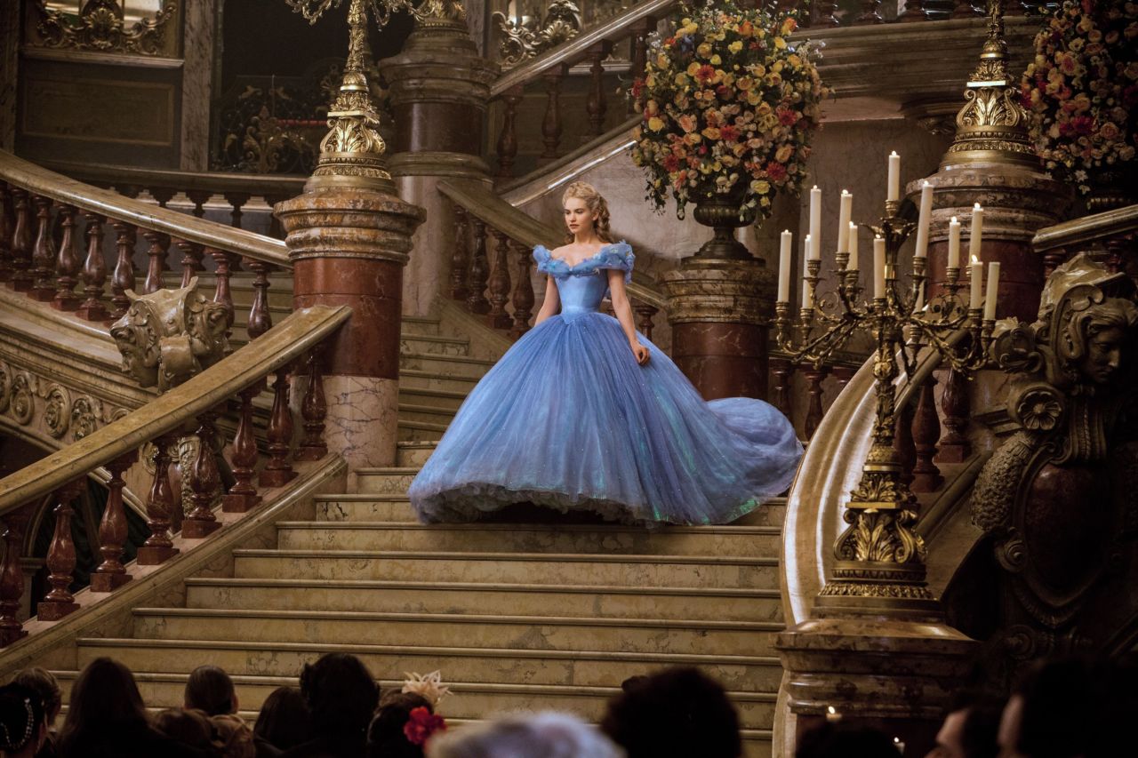 Powell holds two nominations for Best Costume Design at this year's Academy Awards. The other is for "Cinderella" -- in which she also dressed Cate Blanchett. The designer and her team created eight versions of Cinderella's (Lily James) ball gown, using four miles of thread and 80 meters of fabric per dress.