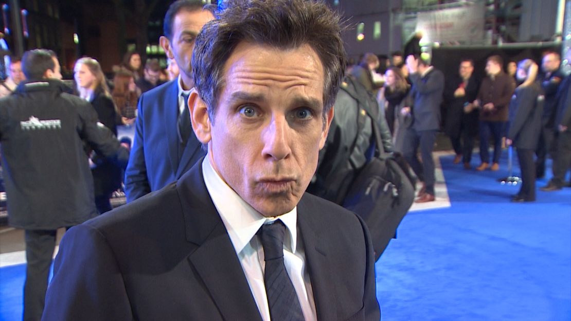 Ben Stiller's famous "Blue Steel" pose 