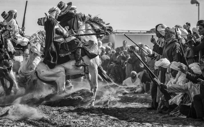 "Algeria and the Maghreb in particular have a strong equestrian culture -- the tradition is passed from father to son for generations," the 38-year-old photographer says.