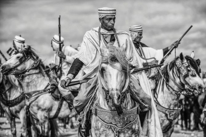 Nadjib Rahmani's photo exhibition documents the ancient equestrian art of "Fantasia."