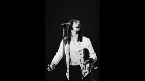 <strong>Steve Perry</strong> was the lead singer for Journey during their late-'70s and early-'80s heyday. His soaring, luminous voice wrung emotion from such power ballads as "Faithfully" and "Open Arms."