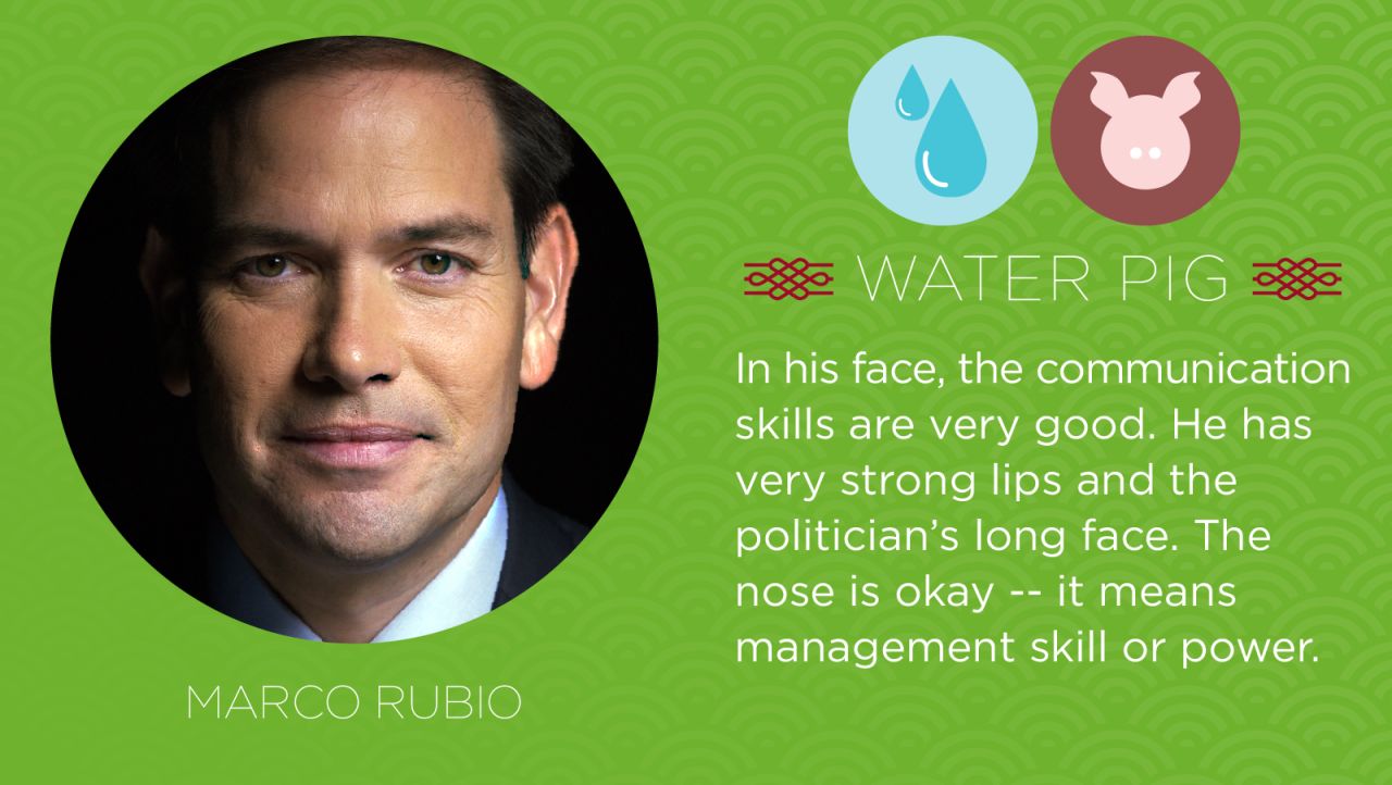 Rubio has conflicting elements, according to Lam: "He is the water type. He doesn't need the sunshine. This year, the water and fire are fighting."<br />