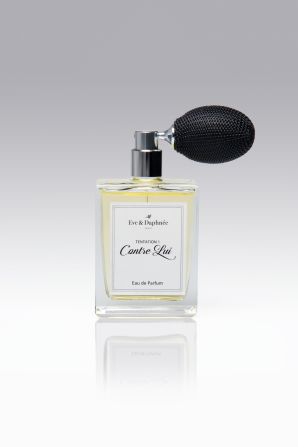 "The French house perfume <a href="http://www.eveetdaphnee.paris/en/" target="_blank" target="_blank">Eve & Daphnée</a> introduced a small revolution in the century-old perfume industry by succeeding in creating a fragrance with 100% natural organic ingredients."