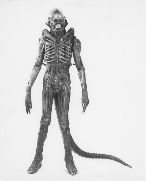 The alien Badejo played was the fully-grown iteration on the creature that sprang (spoiler alert!) from <a href="https://www.youtube.com/watch?v=JehjqlzXwIQ" target="_blank" target="_blank">John Hurt's chest</a> during the course of the film. According to special effects supervisor Nick Allder, the response to that scene was largely real -- none of the cast knew quite how graphic it would be.