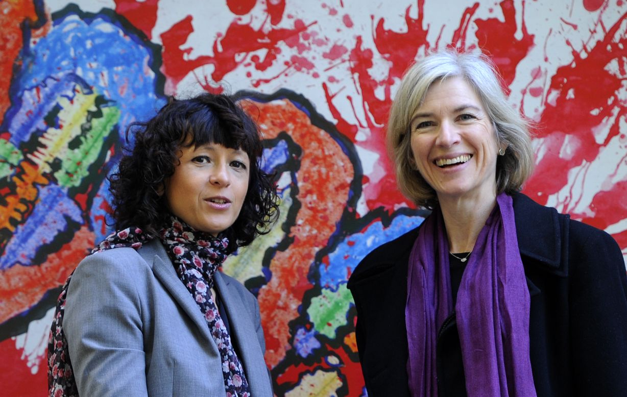 Emmanuelle Charpentier (left), born in 1968, is a French researcher in Microbiology, Genetics and Biochemistry whilst Jennifer Doudna (right), born in 1964, is a Professor of Chemistry and of Molecular and Cell Biology at the <a href="http://www.berkeley.edu/" target="_blank" target="_blank">University of California, Berkeley</a>. Together, they discovered a versatile DNA editing technique to "rewrite" flawed genes in people and other living organisms, opening tremendous new possibilities for treating diseases.<br />