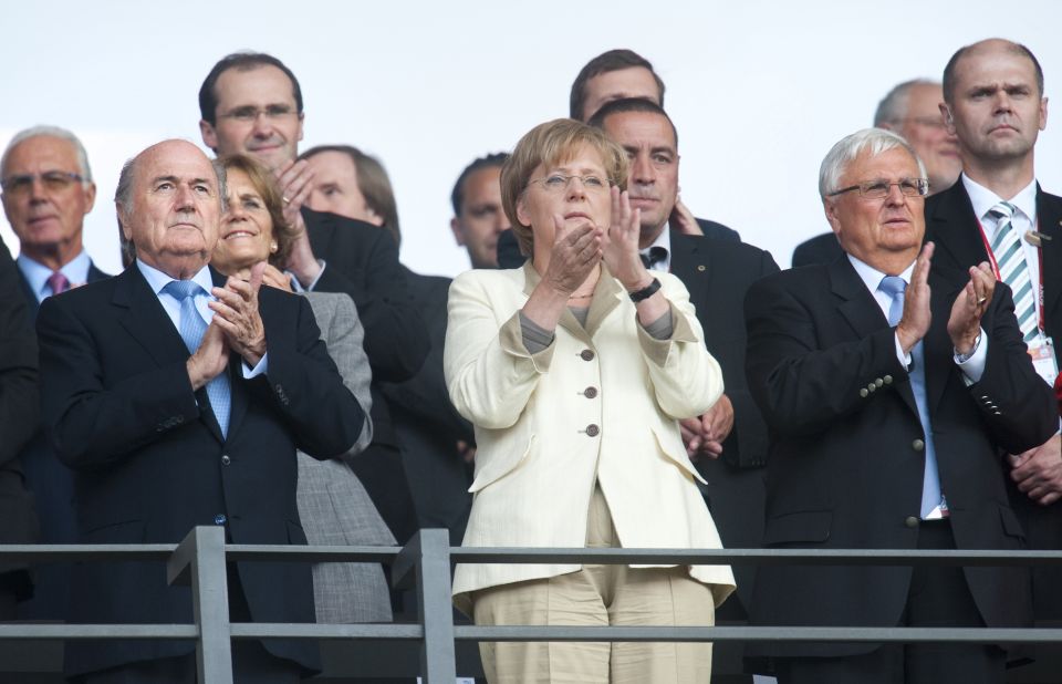 German Chancellor Angela Merkel would make a fine leader of FIFA, claims political journalist Karsten Kammholz of German newspaper Die Welt. He believes Mrs Merkel, who took charge of her country in 2005, would wipe away corruption and perhaps ensure the World Cup went to traditional football powerhouses -- as opposed to 2022 hosts Qatar, where the intense heat is forcing the tournament to be rescheduled from June-July to December. "With her in charge, FIFA could become a well-esteemed sports organization where people discuss and argue under democratic standards," Kammholz told CNN. "Probably, FIFA wouldn't make that much money under Merkel, but still enough to keep it as one of the most powerful sports organizations in the world. And World Cups would only take place in summer and only in countries that clearly have a football-loving audience." 