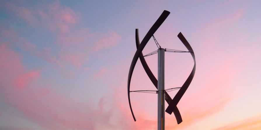 "The <a href="http://www.enessere.com/" target="_blank" target="_blank">Hercules windmill </a>reconciles the aesthetic quality and design in the clean energy. Locally crafted, the curved forms of the wooden wings turn the turbine independently from the wind direction. For the first time a wind turbine looks like an art sculpture!"