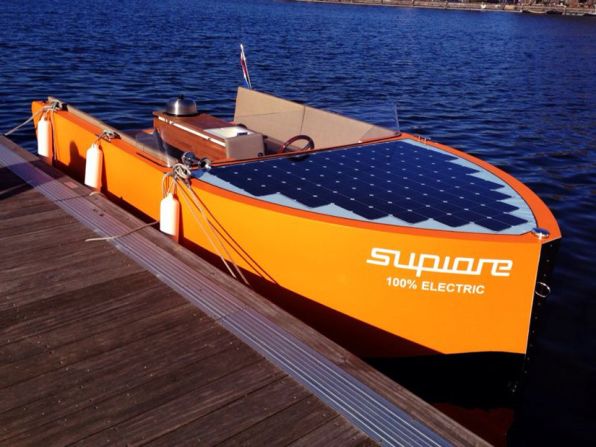 "As the boat industry is very polluting, it's rare to find sustainable alternatives. <a href="http://supiore.com/" target="_blank" target="_blank">The Supiore company</a> produces, designs and innovates their boats in Holland. The boats are made with love of true craftsmanship, of recyclable wood and other environmental friendly products, so the environmental impact is extremely low. (They also use solar panels and the batteries are 100% recyclable.) The beauty of the Supiore is impressive, they won the 1.618 Sustainable Luxury Award in 2014!"<br />