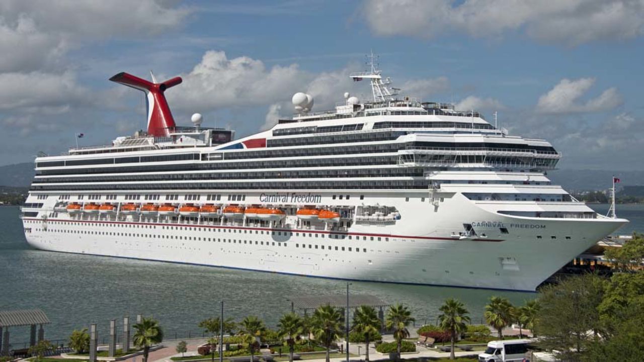 The Carnival Freedom won the "best value" award in the large ship category.