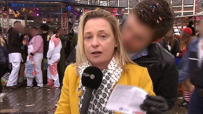 In Cologne, reporter groped while covering Carnival on live television photo pic