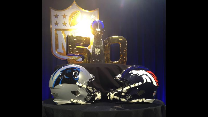 2016/NFL☆ SUPER BOWL☆50記念大会ヘルメット