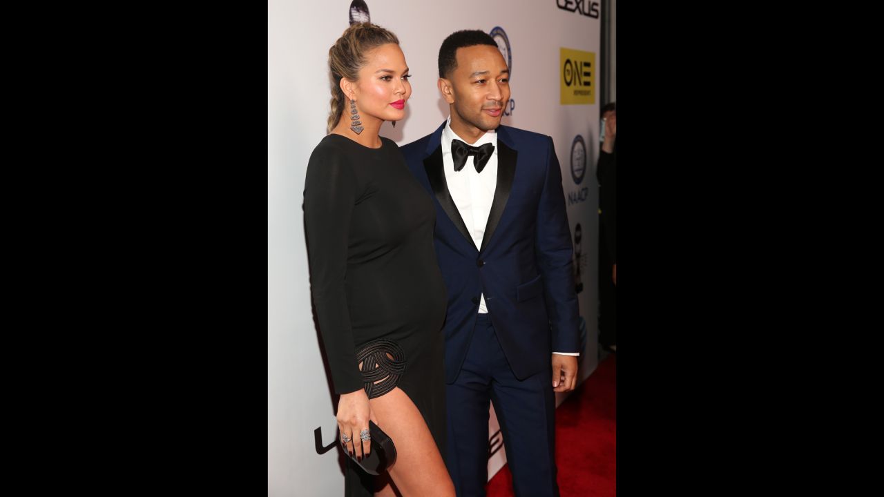 Chrissy Teigen and John Legend.