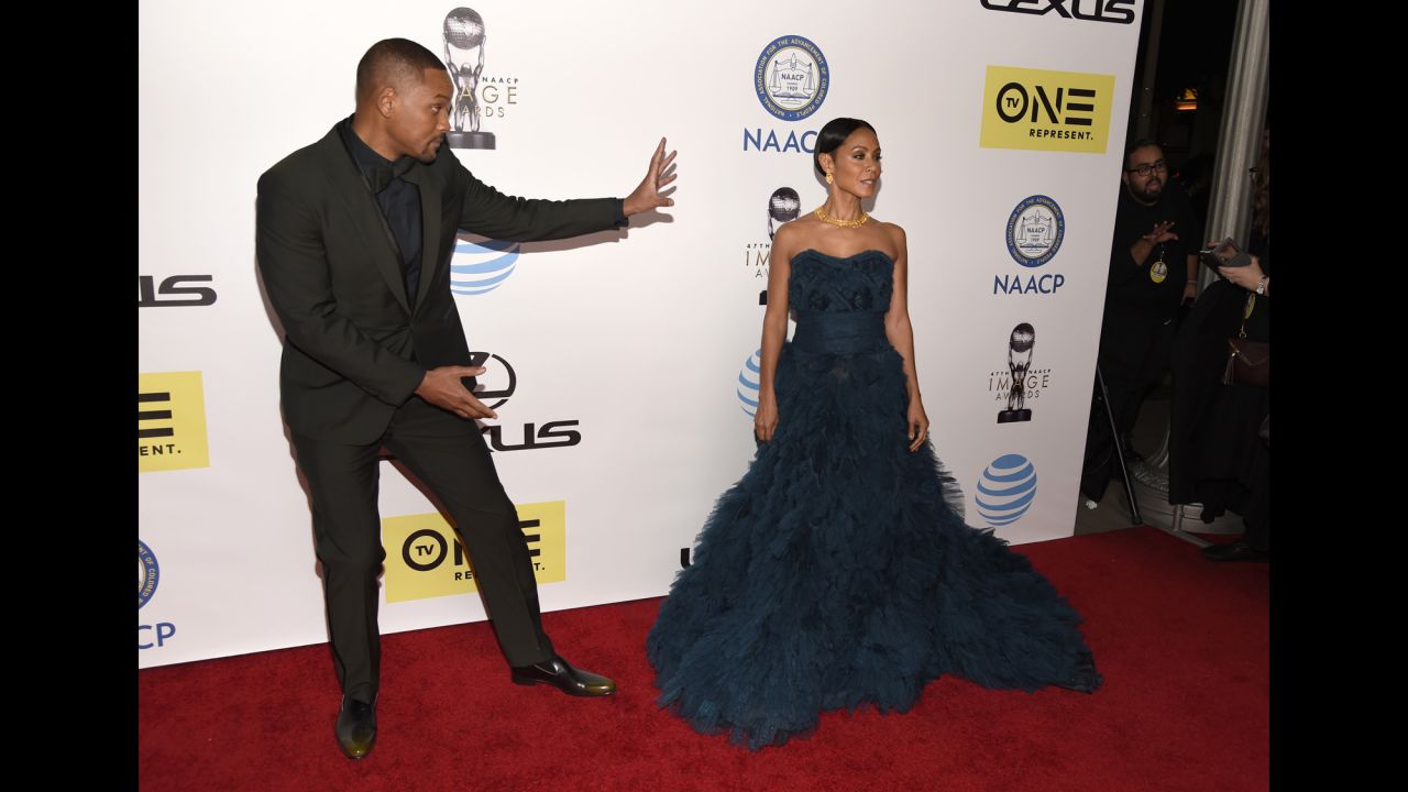 Will Smith and Jada Pinkett Smith.
