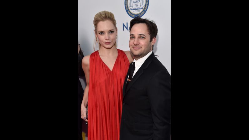 Kaitlin Doubleday and Danny Strong 