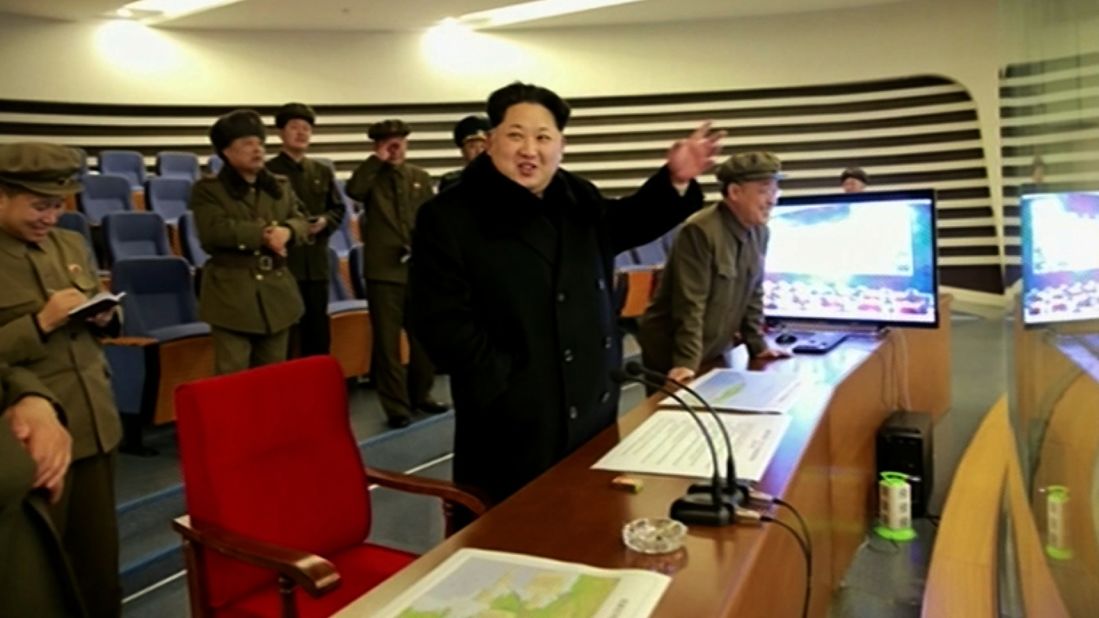 A state TV newsreader said the operation had been personally ordered and directed by North Korean leader Kim Jong Un.