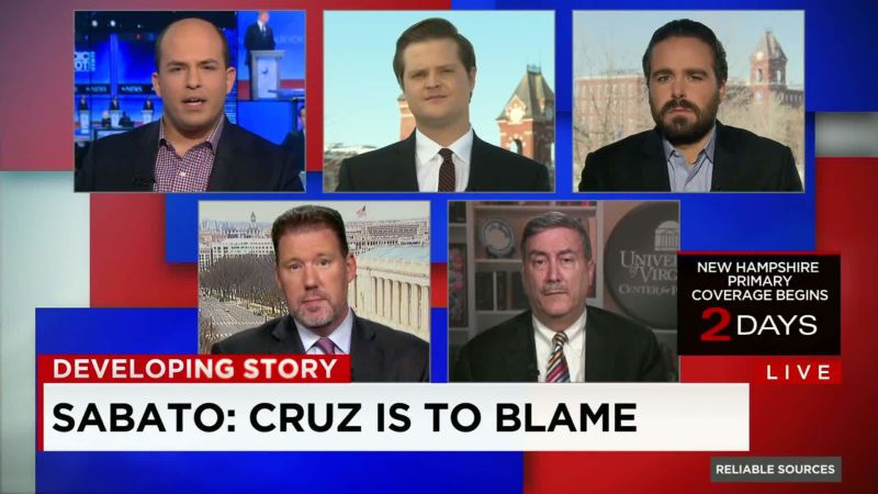 Cruz campaign cherry picked Carson reporting