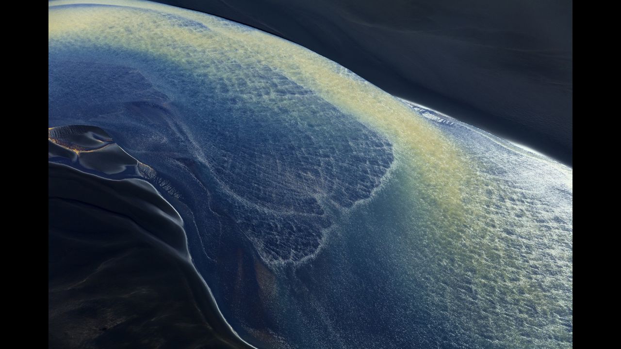 "My goal is to create aerial photography that's somewhat unexpected. ... It plays with the balance between reality and abstract," said Seckler, who is based in New York.