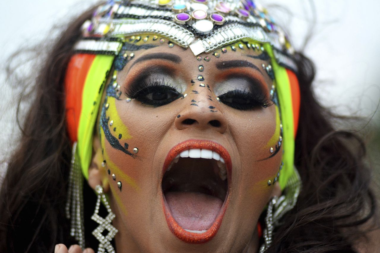 This ain't Rio, baby. It's the Gran Parade at Barranquilla Carnival, one of Colombia's most important festivals.