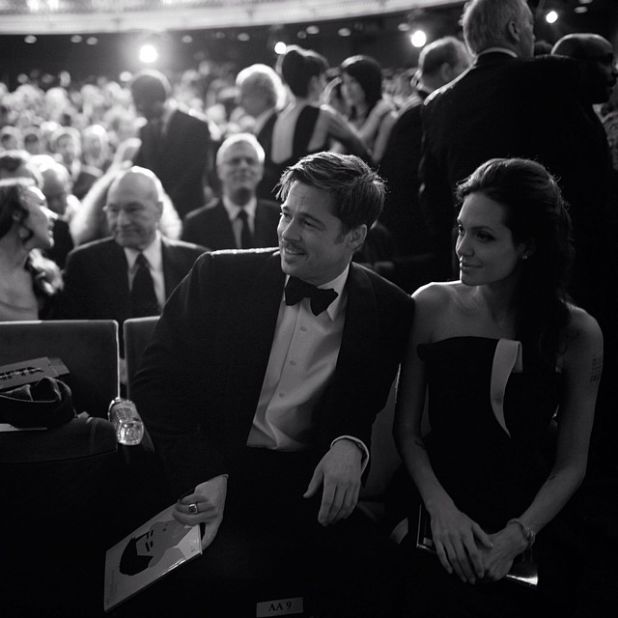 Williams photographs the star-studded audience at the BAFTAs a few years back which includes  <a href="https://www.instagram.com/p/lTFa7gm5Pg/" target="_blank" target="_blank">Brad Pitt and Angelina Jolie</a> as a part of his #artofbehindthescenes series
