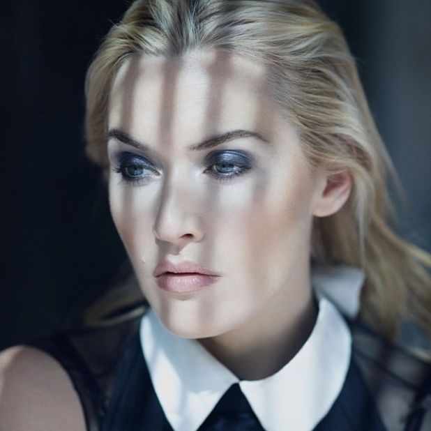 This picture of Kate Winslet was taken during a cover shoot for french newspaper Le Figaro's magazine in a glass steel and concrete house overlooking Highgate Cemetary in North London. 